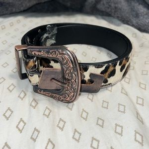 Cheetah Western Belt